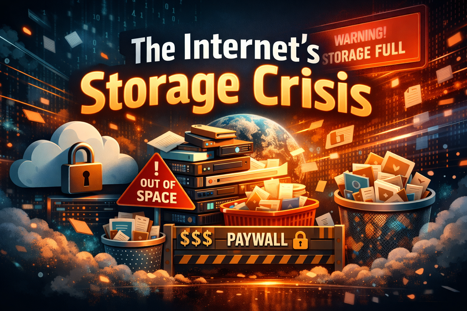 The Future of the Internet Is Running Out of Space — And We’ll All Feel It